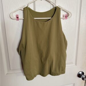 All in Motion Olive Green Women's Tank Top